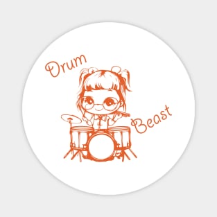 Drum Beast Magnet